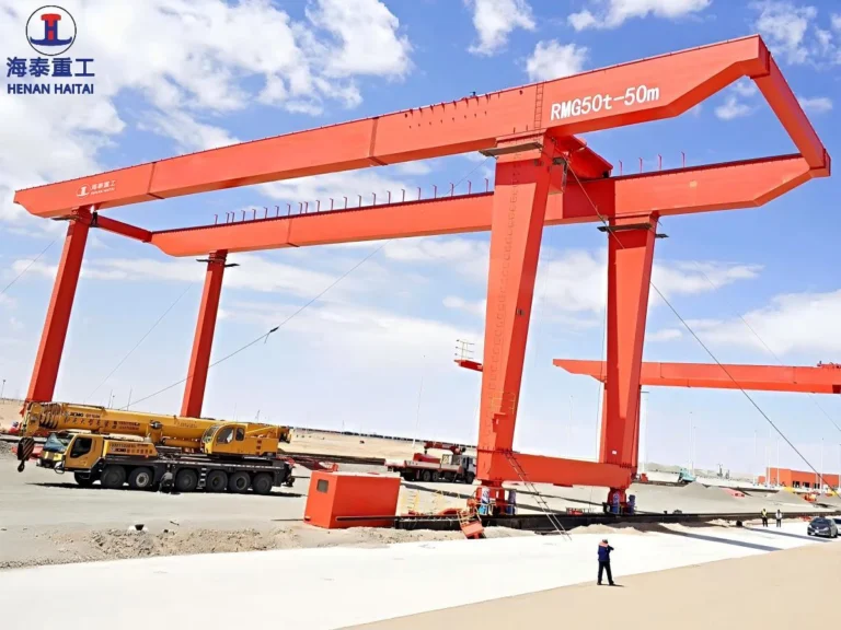 haitai rmg container gantry crane manufacturer