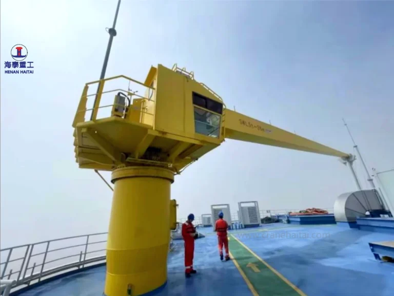 hydraulic stiff boom crane