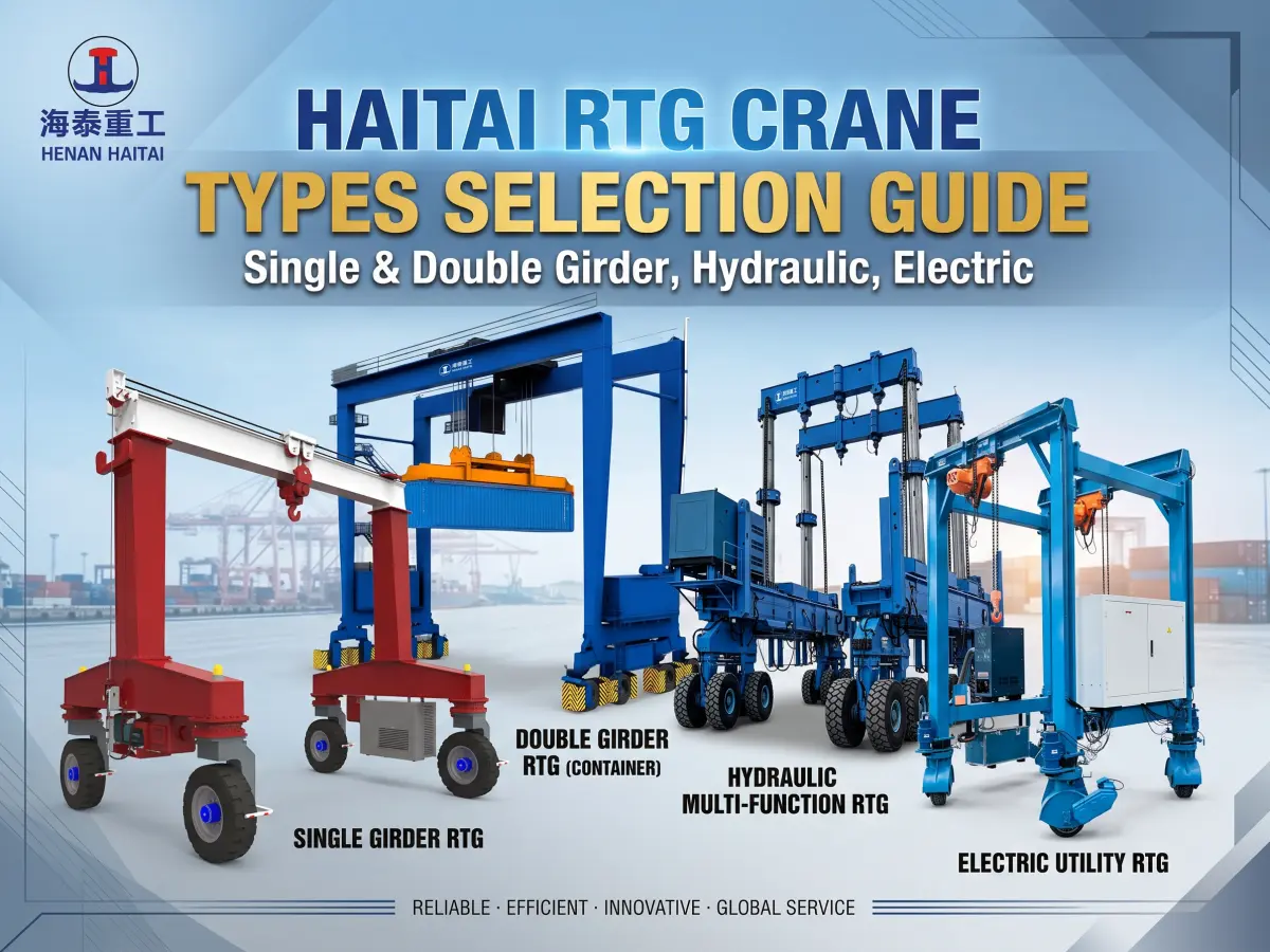 rtg crane types selection guide